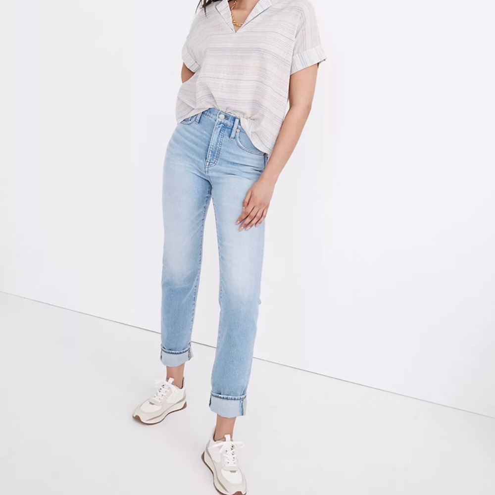 Madewell Straight Leg Pride Rainbow Jeans, Sz 29